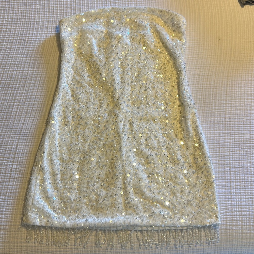 12th Tribe Sequin Tube Dress